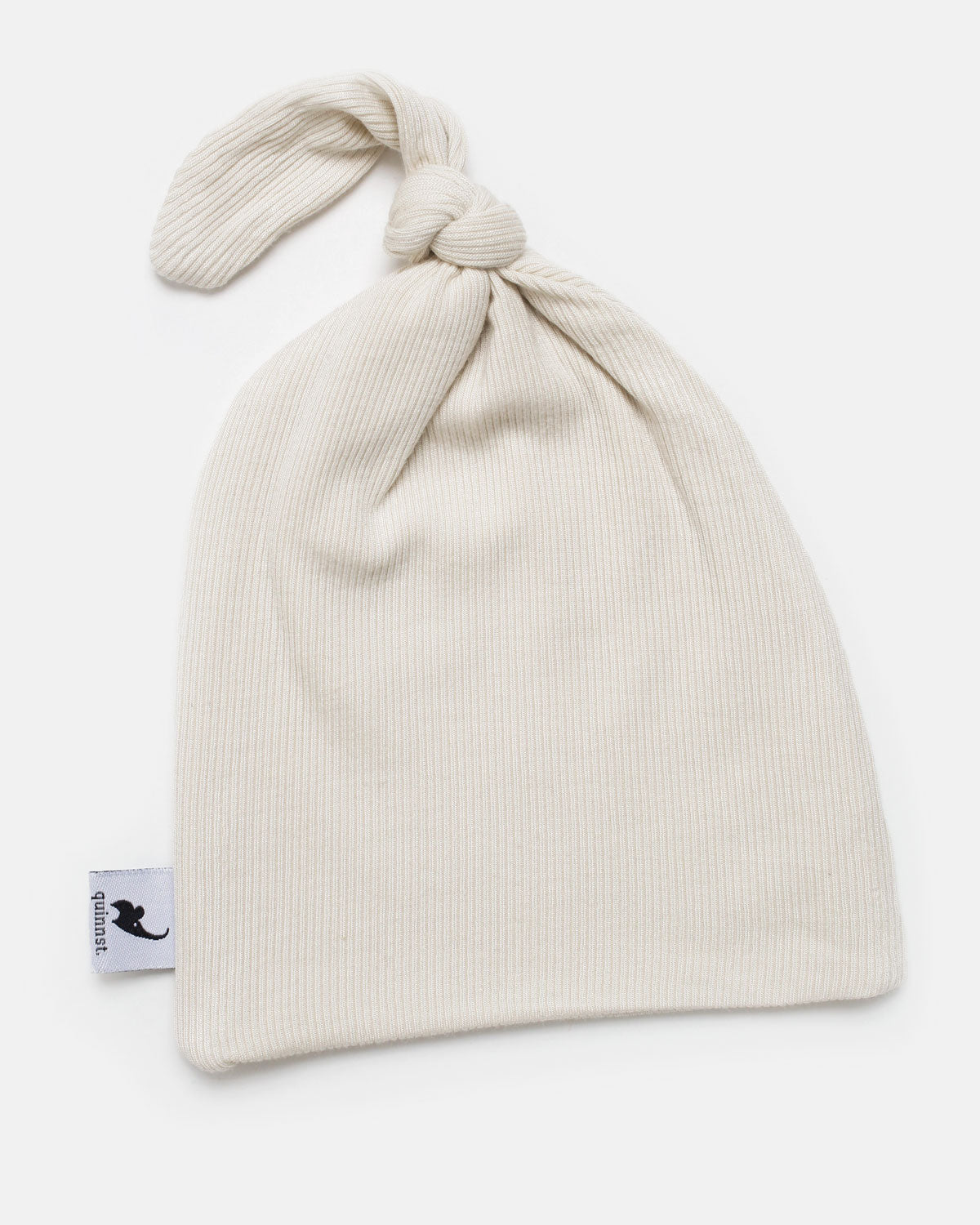 Oatmeal  ribbed hat & swaddle bundle